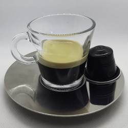 80 x CAFE ROYAL - ESPRESSO CARAMEL COFFEE - ALUMINIUM CAPSULES for the  NESPRESSO®* - SYSTEM - Intensity 4 | Switzerland